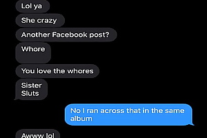 Wife teases me with her sisters pussy sexting