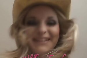 Blonde teen cowgirl blessed w most perfecttits you will ever see