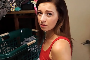 Sky pilot cums inside tiny step nipper