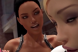 Futa3dX - Big Dicked Hot Futa Babes Fucking Hard In Museum