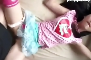 Horny teen gets old impoverish cum median her
