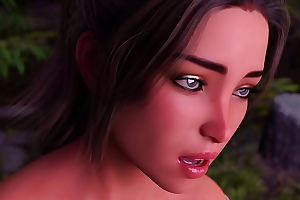 Walk with girlfriend first kiss [GAME PORN STORY] #3