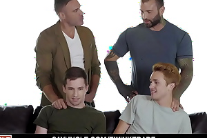 Best Friends Fuck Each Other's StepSons - Twink Trade