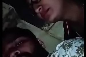 Swathi naidu with her boyfriend on bike