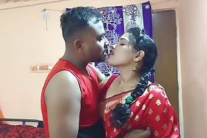 Desi Sexy Indian Fit together Sona Bhabhi Fucking Her Devar Connected with Her Bedroom