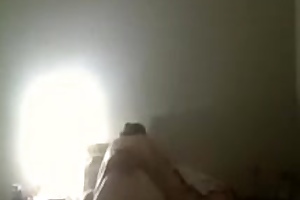 Female friend of my wife riding my penis on hidden thong camera