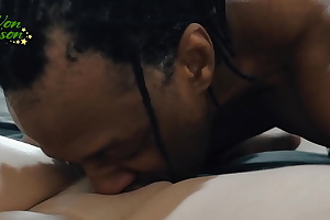 Dirty talk & wet fetishes – I offered my tight little pussy to a broad in the beam Black cock, and we had some naughty fun with my feet