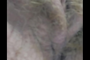 Grandma walking outside without panties, teasing boldly