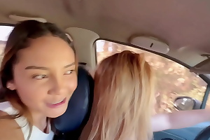 Some cuties pick me up convenient an uber and one ends up sucking me off while we're walking - Tommy Miller