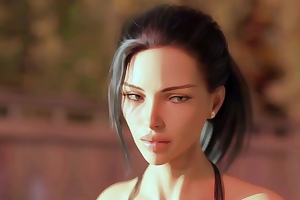 Stunned mature unreserved faces intense word-of-mouth and throat climax with reference to animated story - 3D BlowJob for Stap Old lady