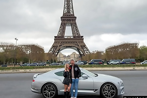 JulesJordan.com - Paris Anal Adventure: Chloe Chevalier Gives Up Her Ass On touching Manuel Ferrara