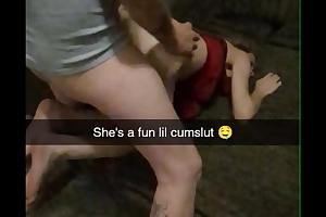 Roommates Girlfriend Rough Drilled & Manhandled On Snapchat