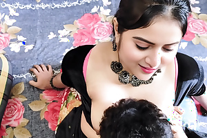 Beautiful indian deshi bhabhi with devor after a long time fucking enjoy time video.( Full Bangla Voice)