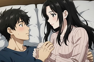 Stepsister catches stepbrother watching her change and invite him to watch complete