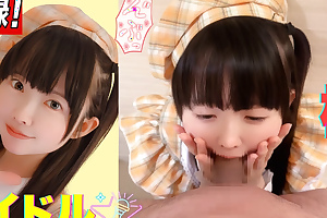 Japanese kawaii cute idols give blowjobs to get statute